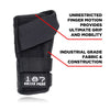 187 Pro Wrist Guards Black