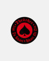 Thrasher Oath Sticker Red