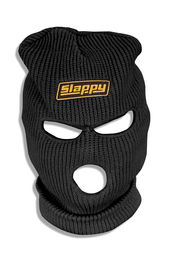 Slappy Trucks Mask Beanie Black