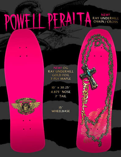 Powell-Peralta Ray Underhill Pink