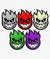 Spitfire Deathmask Sticker