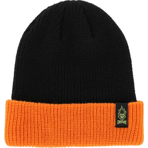 Creature Beanie Bonehead Black Orange