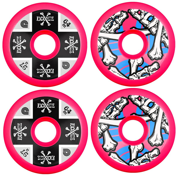 Powell-Peralta Cross Bones Pink 64mm 97A