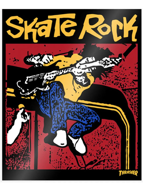 Thrasher Skate Rock Sticker