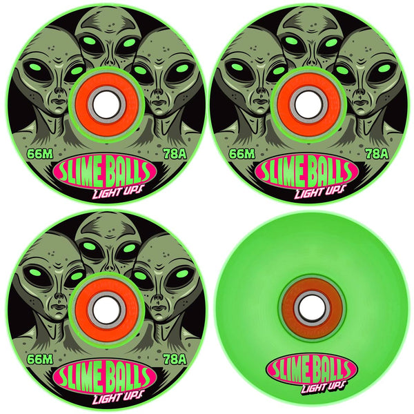 SlimeBalls Light Ups with Bronson G2 66mm 78A