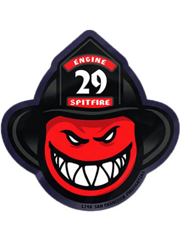 Spitfire Engine 29 BigHead Sticker