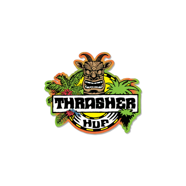 Thrasher x Huf Sticker