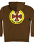 Independent Hoodie Cross Brown