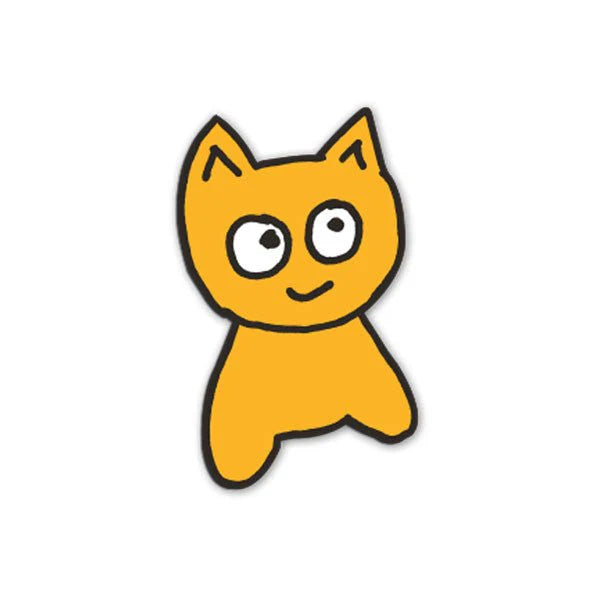 Meow Big Cat Sticker