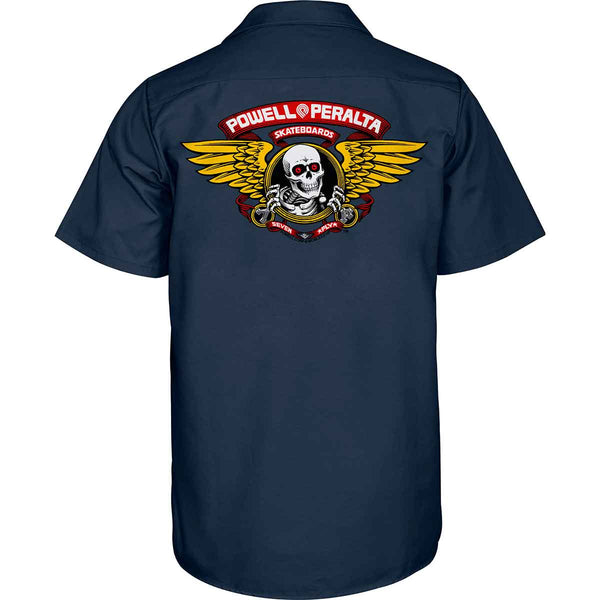 Powell-Peralta Work Shirt XL Navy