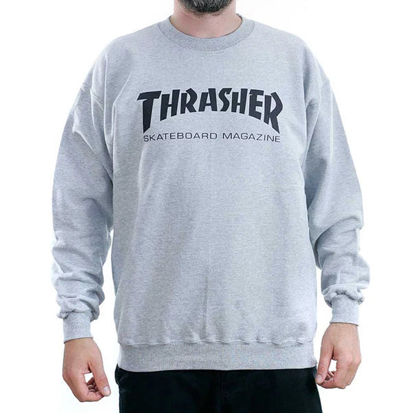Thrasher SkateMag Crewneck Grey