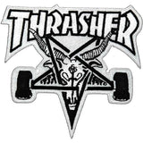 Thrasher SkateGoat Patch - Topless Pizza
