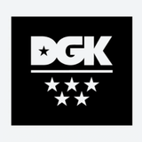 DGK 5 Star Sticker Black