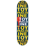 Toy Machine New Blood Skateboard Deck 8.25 - Topless Pizza
