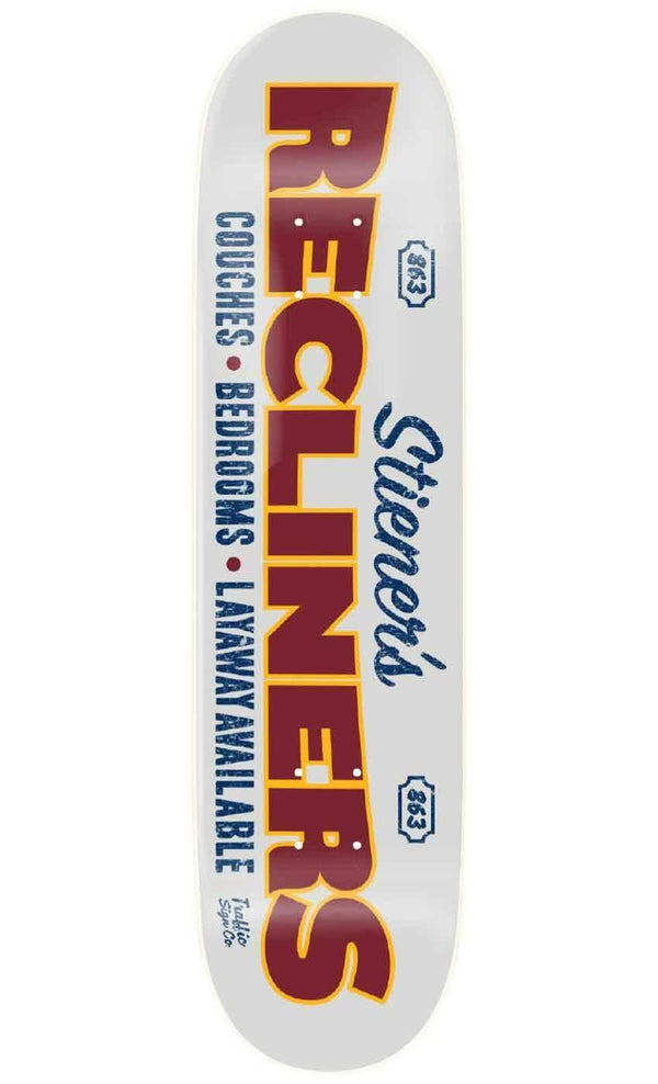 TRAFFIC DECK - STIENER'S RECLINERS 8.25