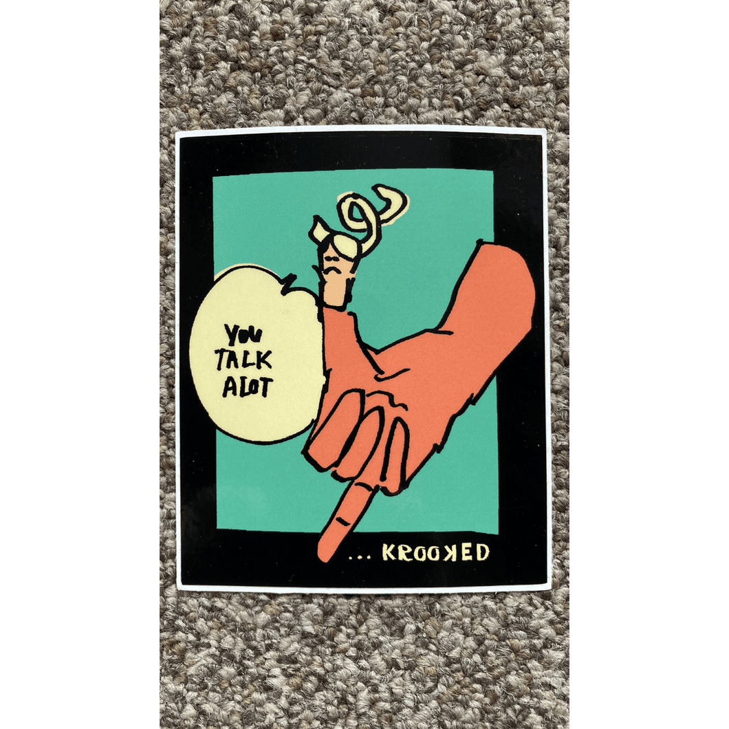 Krooked Sticker