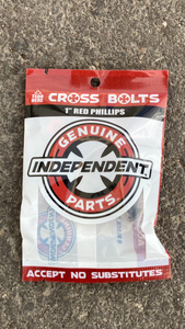 Independent 1 Inch Red Phillips