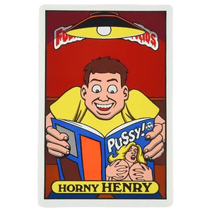 Blind Horny Henry Sticker