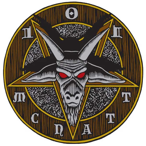 101 • "STAR OF SATAN" McNatt Sticker • 3"