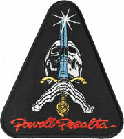Powell Peralta Skull and Sword Patch - Topless Pizza