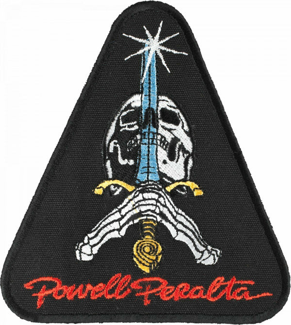Powell Peralta Skull and Sword Patch (Black)