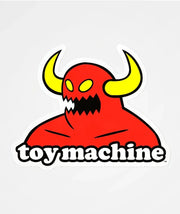 Toy Machine Sticker - Topless Pizza