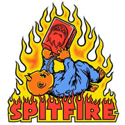 Spitfire Gas Baby Sticker - Topless Pizza