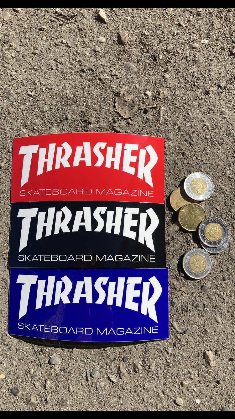 Thrasher Stickers 25 Pack