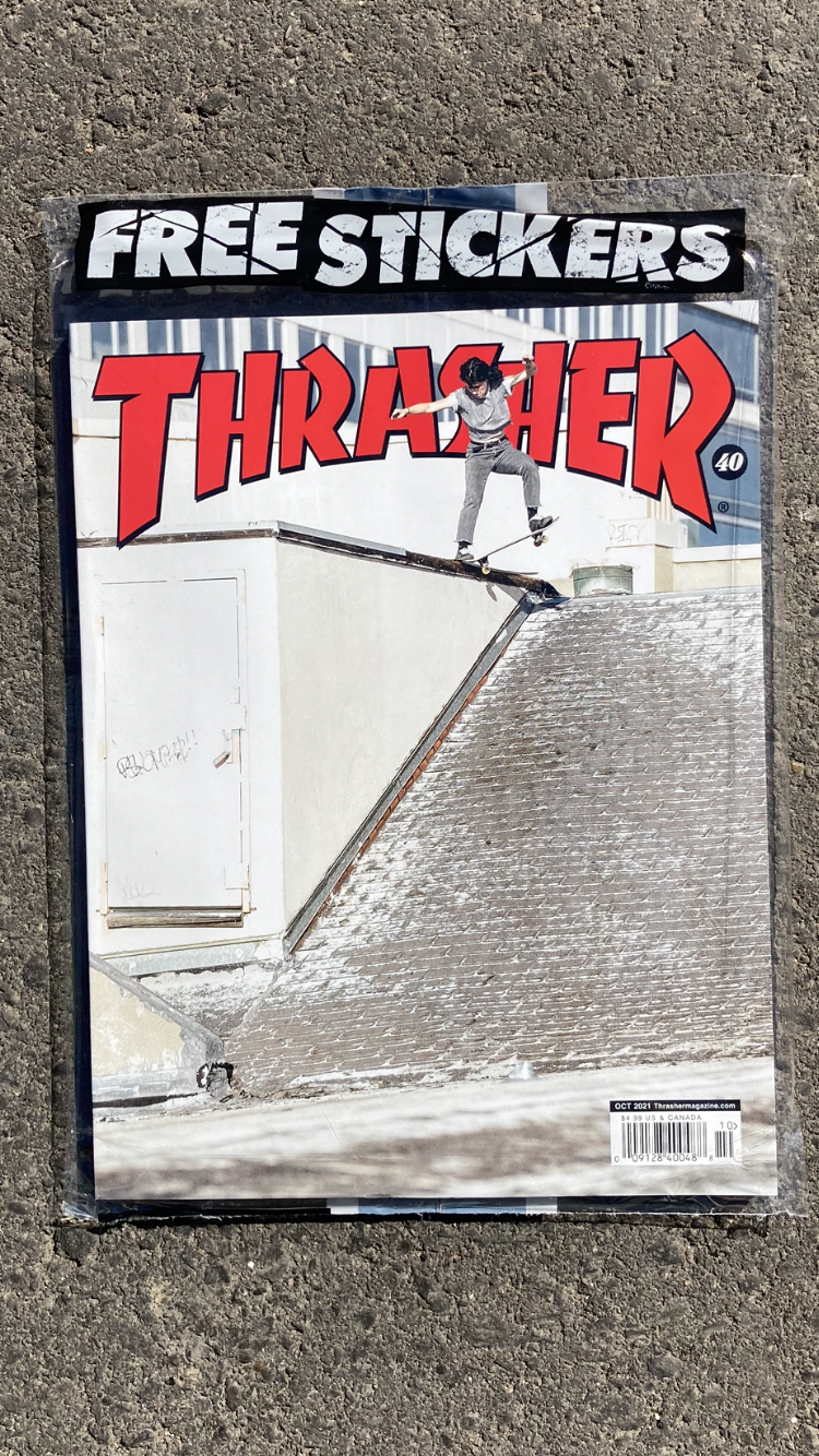 Thrasher Magazine October 2021 issue 495
