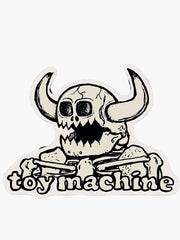 Toy Machine Sticker - Topless Pizza