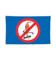 Toy Machine No Scooters Flag